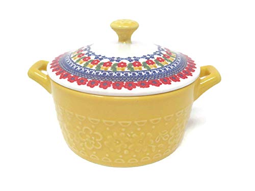 Pioneer Woman Mini Casserole with Lid (14.4 of, Yellow)