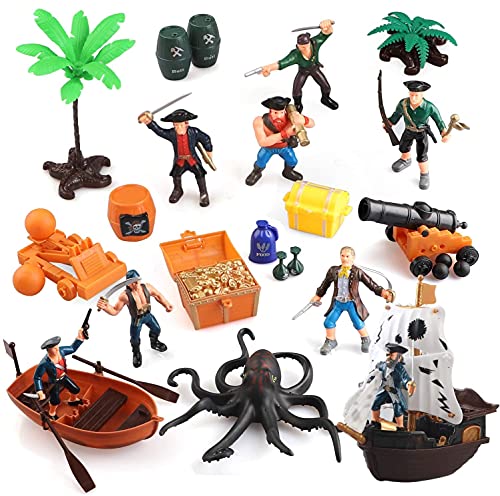 Pirate Action Figures Play Set