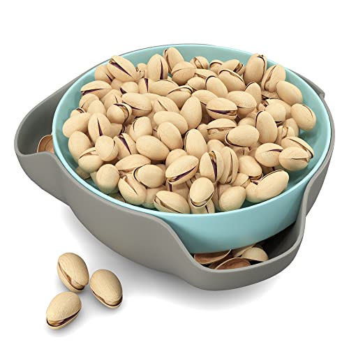 Pistachio Bowl By Elevated Essentials - Double Dish Serving Bowl