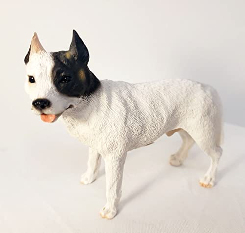 Pit Bull Terrier Figurine White