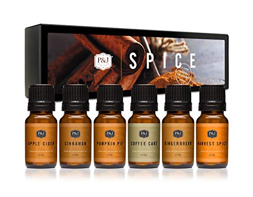 P&J Spice Set of 6 Premium Fragrance Oils