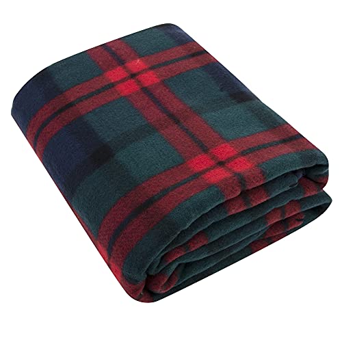 Plaid Fleece Throw Blankets - Cozy and Versatile