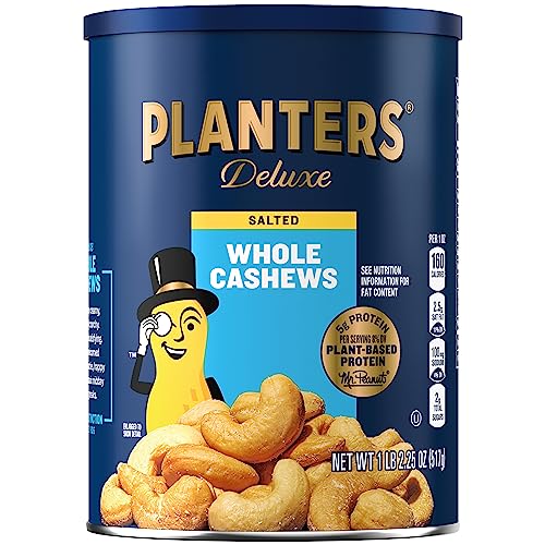 PLANTERS Deluxe Salted Whole Cashews