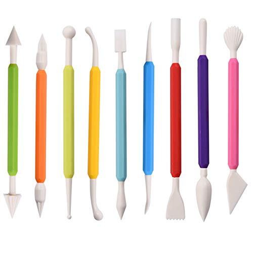Plastic Modeling Clay Tools for Kids