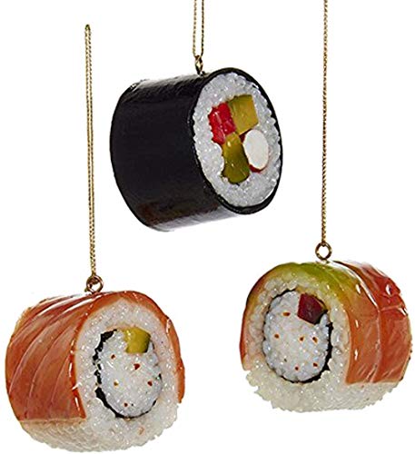Plastic Sushi Ornaments