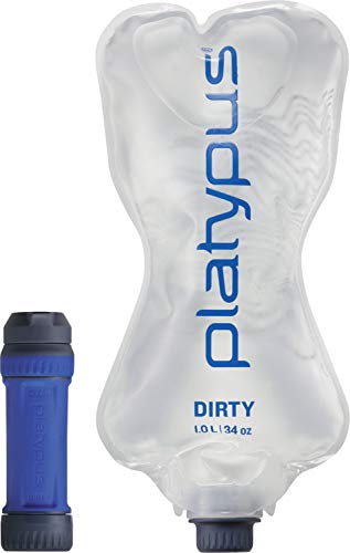 Platypus Quickdraw Ultralight 1 Liter Backpacking Water Filter System, DrinkCap Only