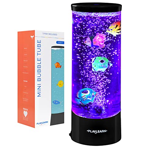 Playlearn Fake Fish Tank Mini Bubble Lamp