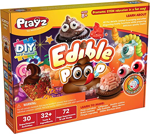 Playz Edible Poop! Chocolate Science Kit