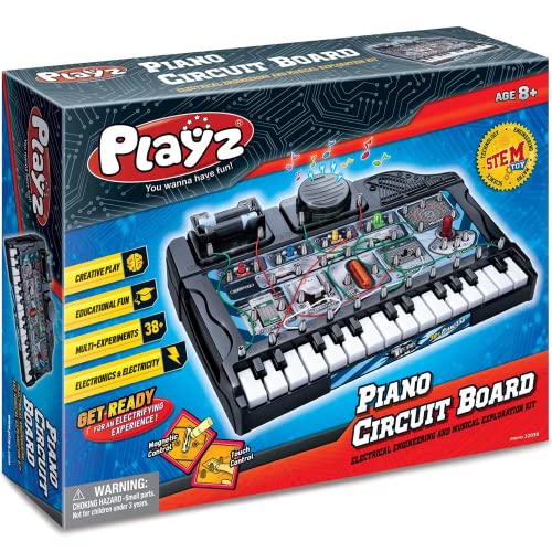 Playz Electric Piano Circuit Board - STEM Toy for Kids