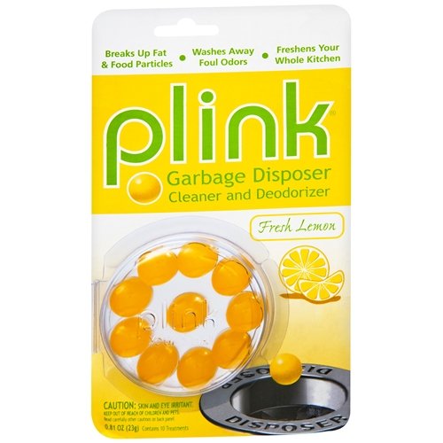 Plink Garbage Disposal Cleaner & Deodorizer - Fresh Lemon