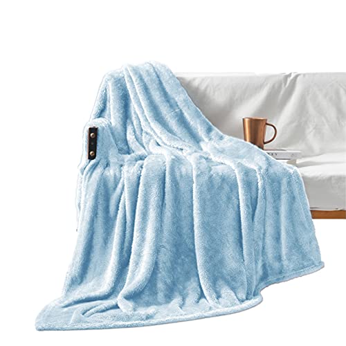 Plush Extra Large Fleece Throw Blanket