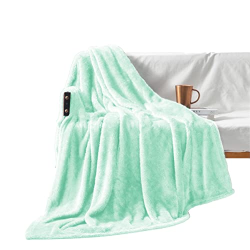 Plush Extra Large Fleece Throw Blanket for Couch,Bed and Sofa