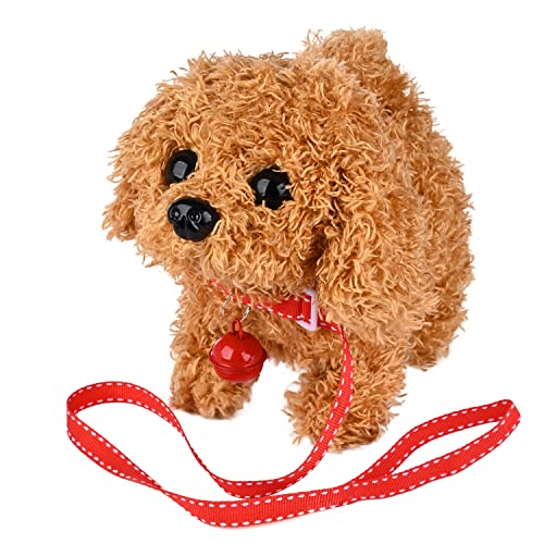 Plush Teddy Toy Puppy - Walking, Barking, Tail Wagging