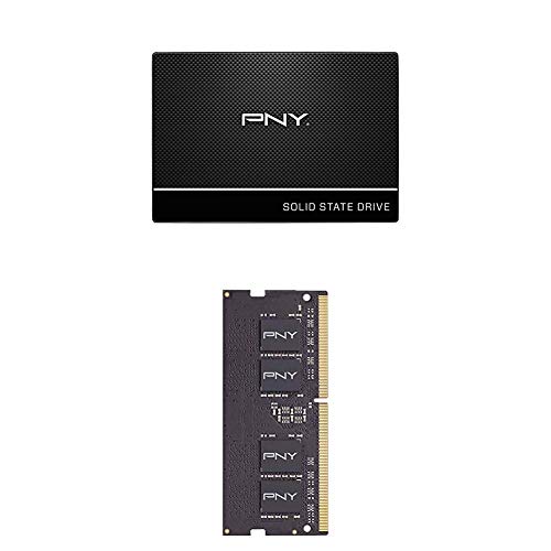 PNY CS900 1TB SSD + 16GB DDR4 Notebook Memory
