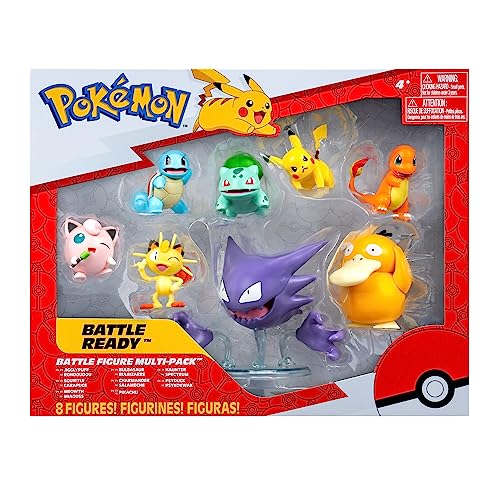 Pokemon Battle Figure 8-Pack