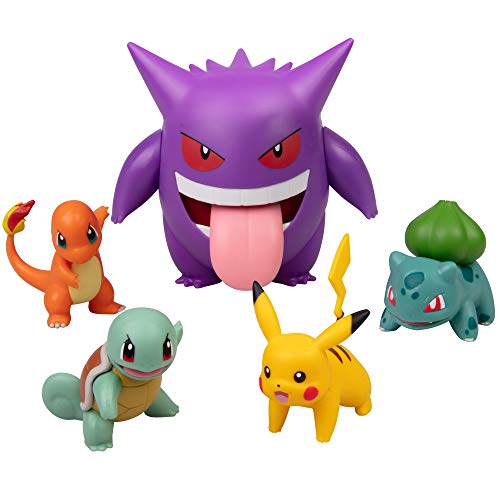 Pokémon Figure Multi Pack Set with Deluxe Action Gengar