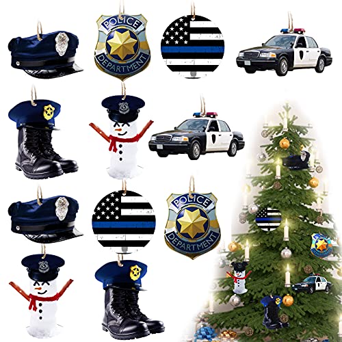 Police Christmas Ornaments
