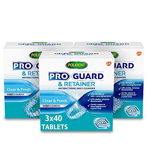 Polident ProGuard & Retainer Cleaning Tablets