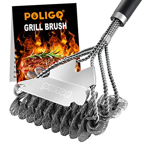 POLIGO BBQ Grill Cleaning Brush