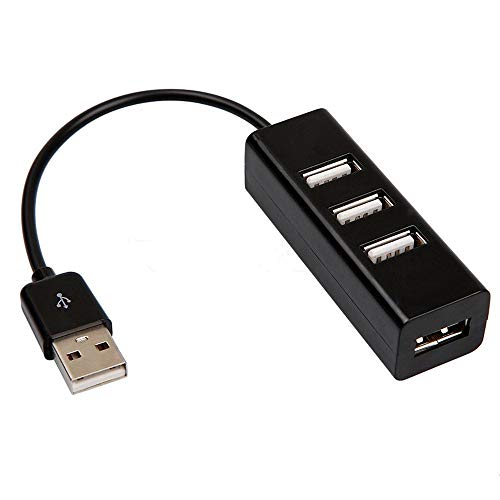 Portable 4 Port USB 2.0 Hub