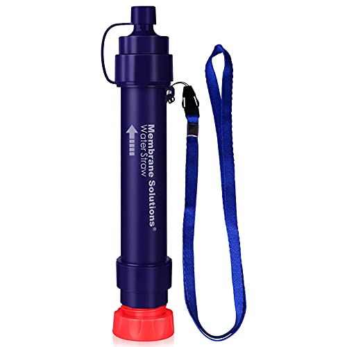 Portable 4-Stage Water Filter Straw