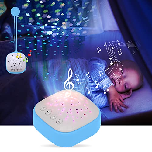 Portable Baby Sleep Sound Machine with Starry Night Light