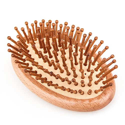 Portable Bamboo Hair Brush