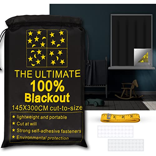 Portable Blackout Shades - Achieve Pitch-Dark Sleeping Atmosphere