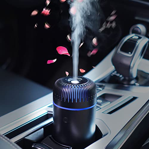 Portable Car Diffuser Humidifier with Aromatherapy and LED Lights