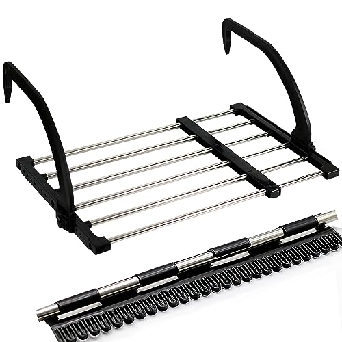 Portable Clothes Drying Rack with Sock Clips