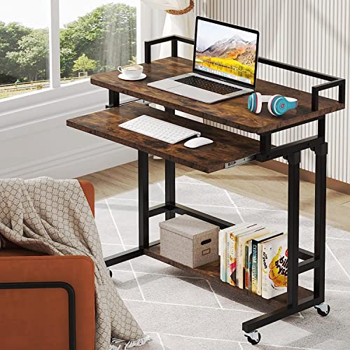 Portable Computer Desk with Adjustable Height