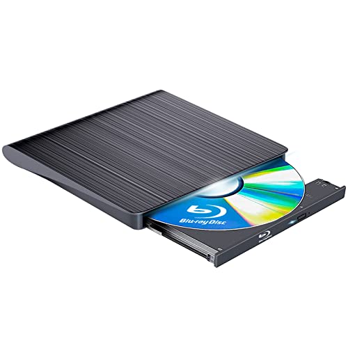 Portable External Blu-ray Burner with USB3.0 and Type-C Port