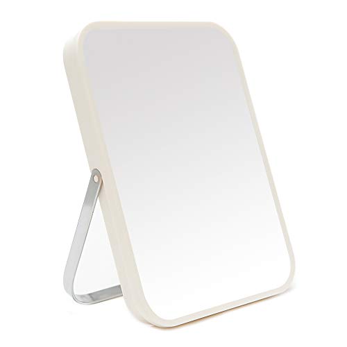 Portable Folding Mirror with Metal Stand
