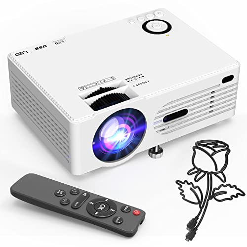 Portable HD Projector for Home Theater Entertainment
