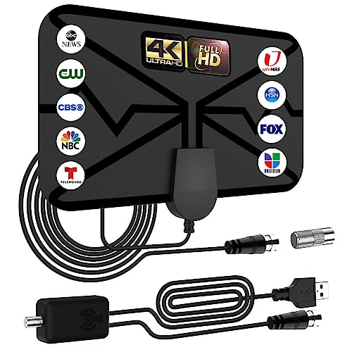 Portable HD TV Antenna with Smart Signal Reception
