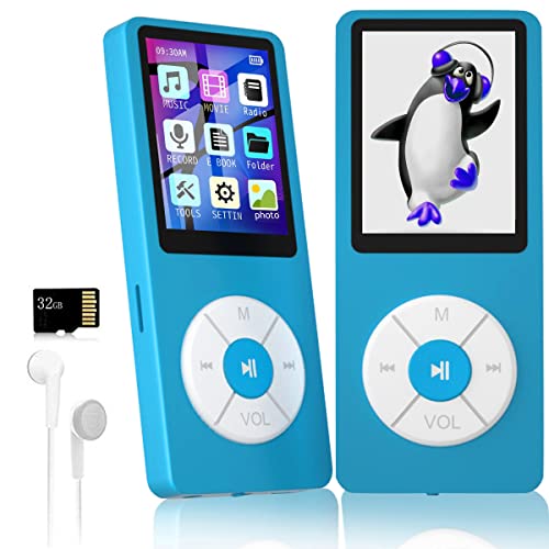 Portable HiFi Music Player with HD Speaker and 32GB TF Card