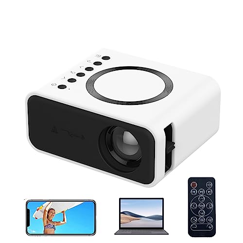 Portable Mini Projector with Versatile Connectivity and Compact Design