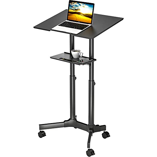 Portable Mobile Standing Laptop Desk
