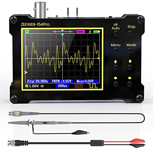 Portable Oscilloscope with Signal Generator