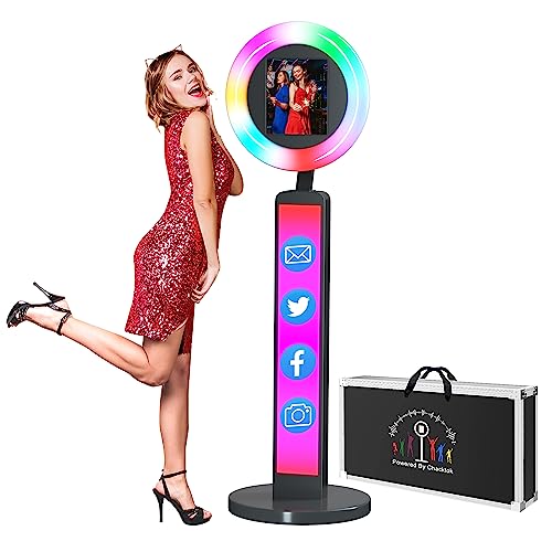 Portable Photo Booth for iPads with Software and Ring Light