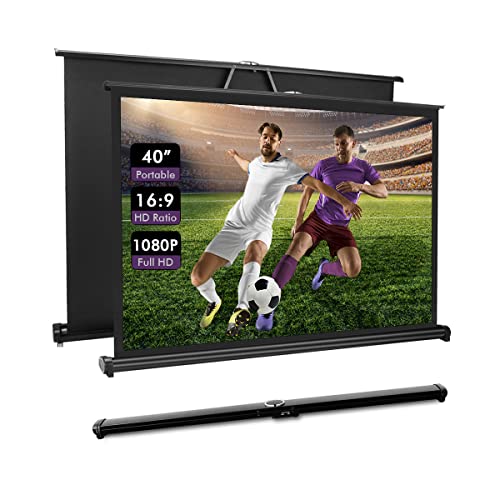 Portable Projection Screen - Lightweight, Retractable, and Versatile