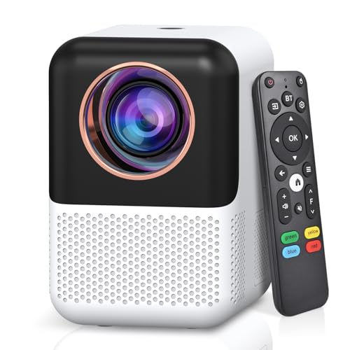 Portable Smart TV Projector with WiFi and Bluetooth