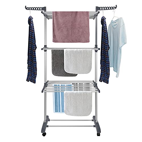 Portable Stainless Steel Clothes Drying Rack
