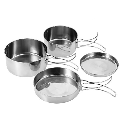 Portable Stainless Steel Cookware Set