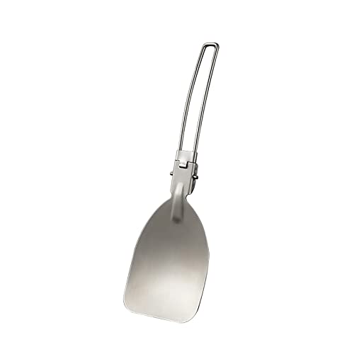 Portable Stainless Steel Folding Spatula and Camping Utensils