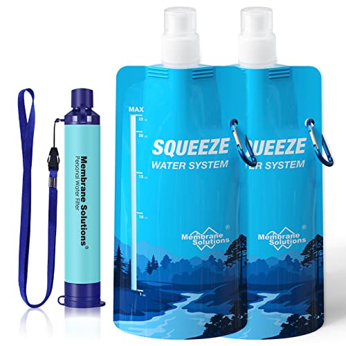 Portable Survival Water Filtration Kit