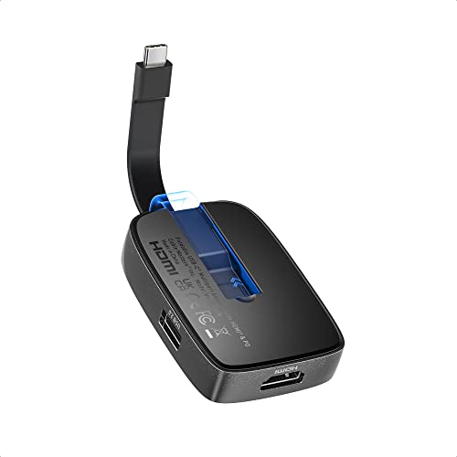 Portable USB C Hub with HDMI 4K 60Hz