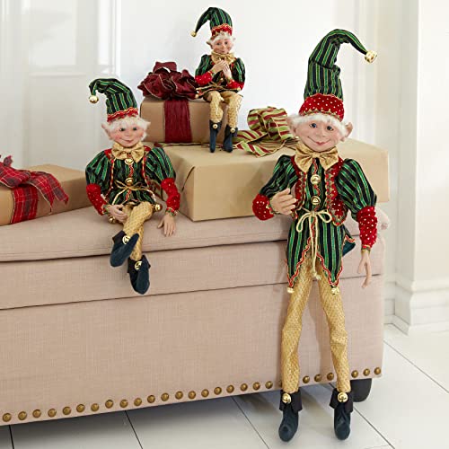 Posable Christmas Elf Figurine