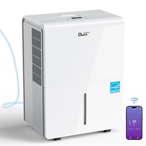 Powerful Dehumidifier for Large Rooms with Pump and WiFi