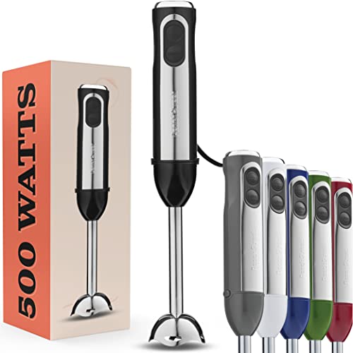Powerful Immersion Blender with Turbo Mode - Black
